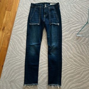 Rag and bone high rise skinny jeans